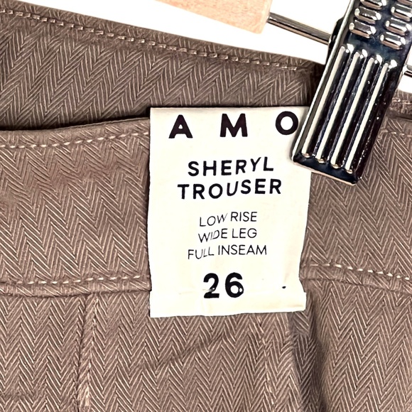 NWT AMO Sheryl Trouser in Coffee Size 26 - Picture 6 of 13